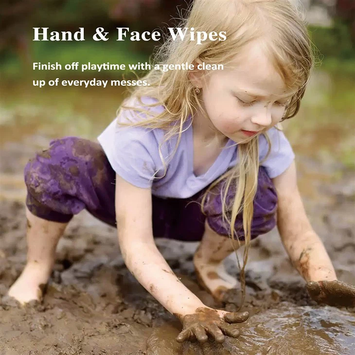 Wet Wipes for Hands and Face