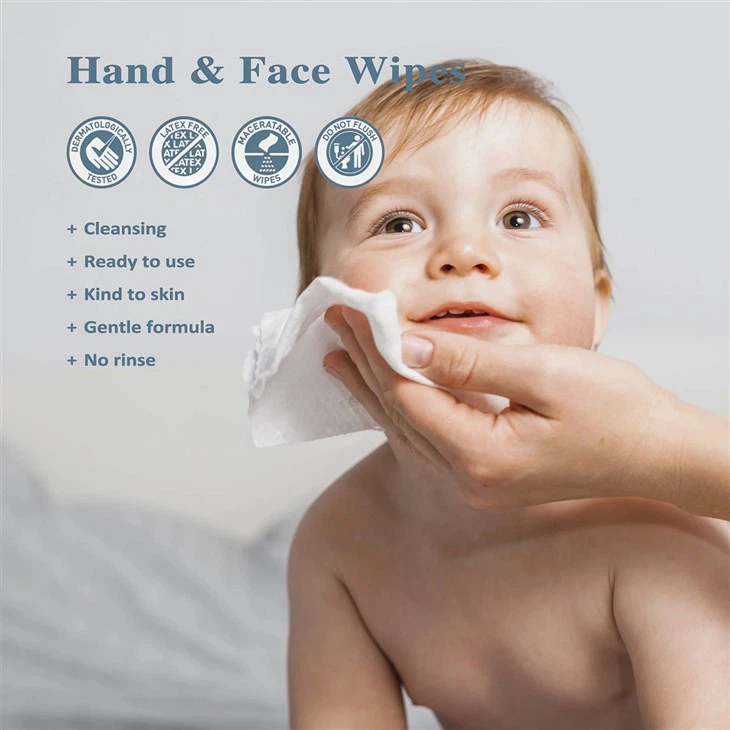 Wet Wipes for Hands and Face